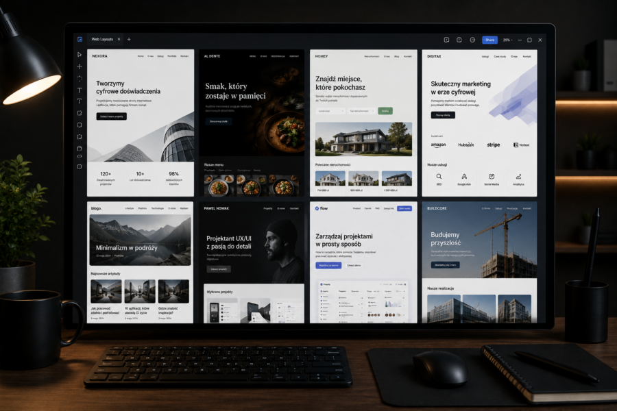 Projektowanie grafik reklamowych i materiałów wizualnych dla firm