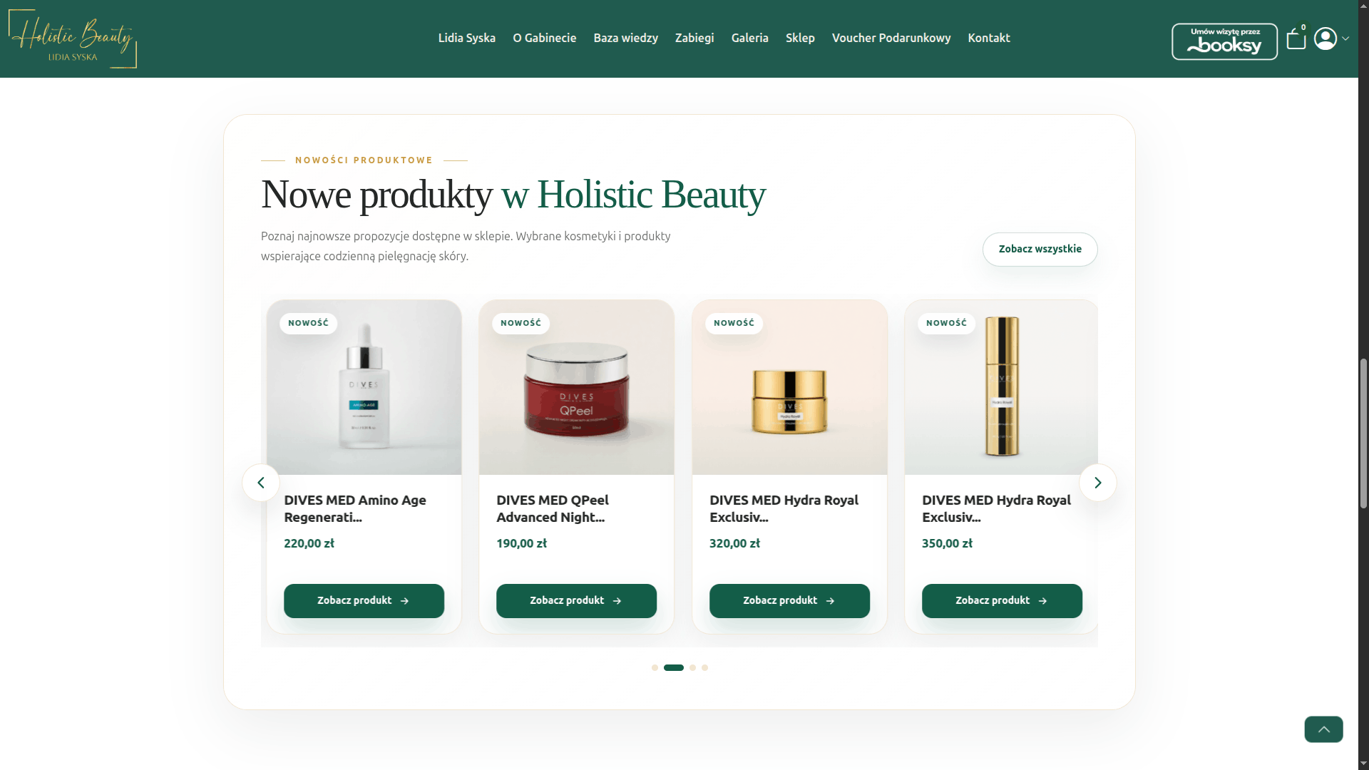 Holistic Beauty – sklep internetowy